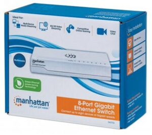 Manhattan Gigabit Ethernet Switch 8-Port