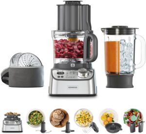 Kenwood FDM72.990SS Multipro XL Weigh + Küchenmaschine silber/edelstahl