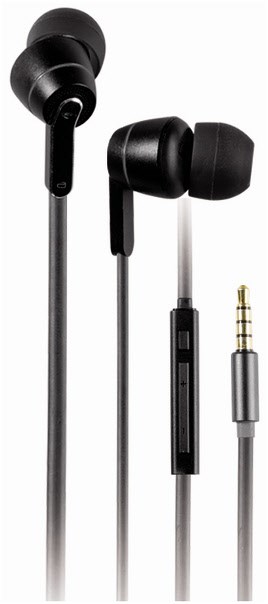Aircoustic HighQ Music In-Ear-Kopfhörer mit Kabel schwarz