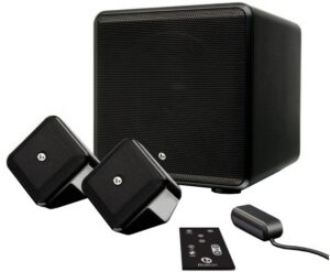 Boston SoundWare XS Digital Cinema 2.1 Multimedia-Lautsprecher hochglanz schwarz