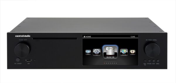 CocktailAudio X50 (1x 2TB SSD) Netzwerkspieler schwarz