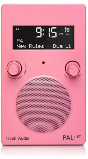 Tivoli Audio PAL+ BT Kofferradio mit DAB/DAB+ rosa