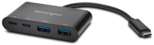 Kensington CH1000 USB-C 4-Port Hub schwarz