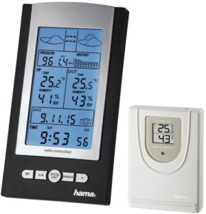 Hama EWS-800 Wetterstation 00186355 schwarz