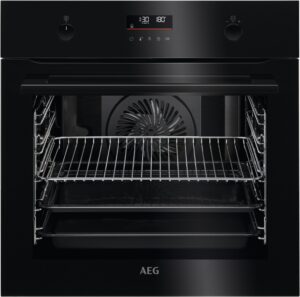 AEG BPE535060B Einbaubackofen schwarz / A+