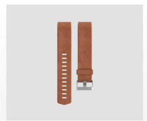 Fitbit Leder Armband (S) braun