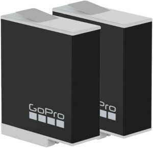Gopro Enduro Akku 2er-Pack für HERO9/10/11/12 Black