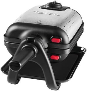 Tefal WM756D King Size Waffelautomat edelstahl/schwarz