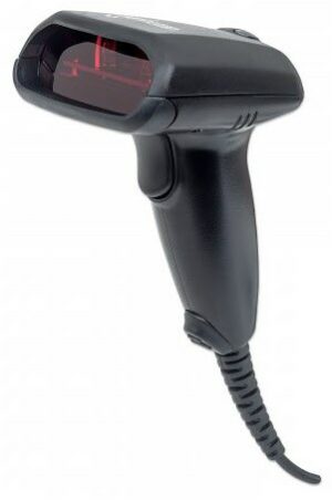 Manhattan Barcodescanner Laser (300mm) schwarz