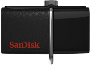 Sandisk Ultra Dual Drive USB 3.0 (64GB) Speicherstick schwarz