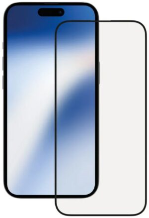 Vivanco 2.5D FullScreen Displayschutzglas für iPhone 15 transparent