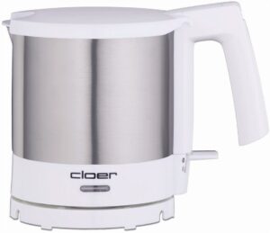 Cloer 4721 Wasserkocher weiß/edelstahl