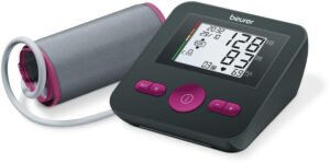 Beurer BM 27 Limited Edition Oberarm-Blutdruckmessgerät grau/lila