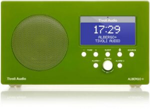 Tivoli Audio Albergo+ DAB/DAB+ Uhrenradio grün