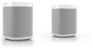 Sonos One Bundle (2 Stück) Streaming-Lautsprecher weiß