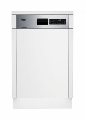 Beko b300 DSS28021X integrierbarer Geschirrspüler 45 cm edelstahl / E