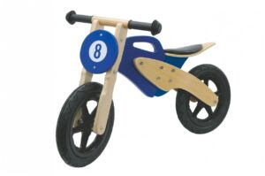 Jamara Holz-Laufrad Moto blau