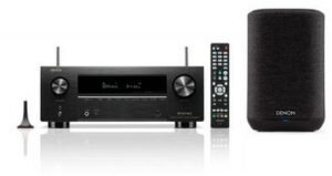 Denon AVR-X2800H Bundle Klang Effekt Receiver inkl. Home 150 schwarz/schwarz