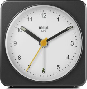 Braun BC03BW Quarzwecker schwarz/weiss