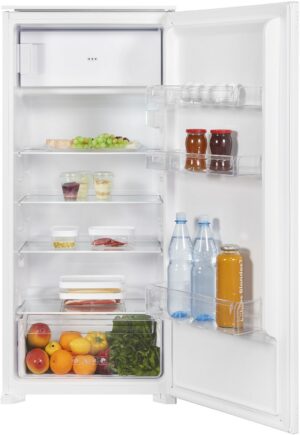 Exquisit EKS 201-3-E-040F Einbau-Kühlschrank mit Gefrierfach weiß / F