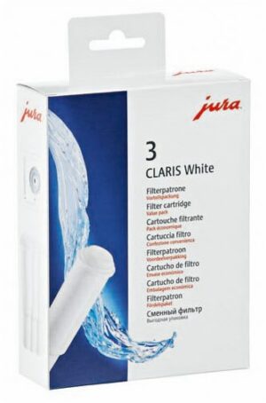 Jura 68739 CLARIS Filterpatrone (3 Stück) weiß