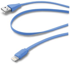 Cellular Line Datenkabel USB-Lightning (1m) blau