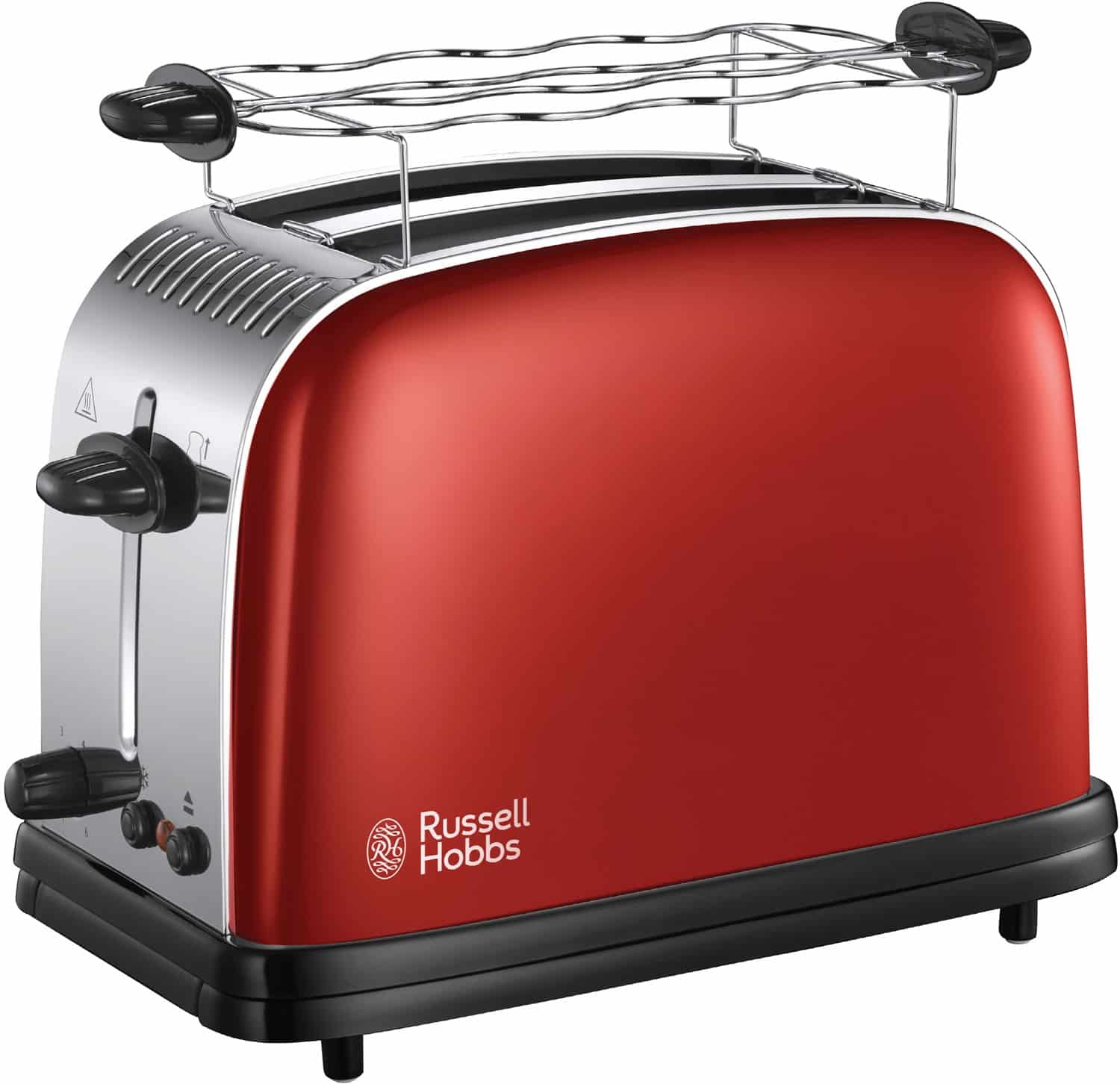 Russell Hobbs Colours Plus+ Kompakt-Toaster flame red