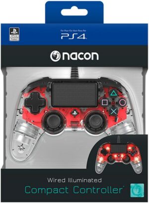Nacon Controller Light Edition rot