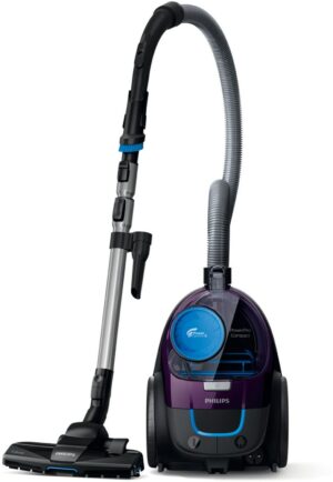 Philips FC9333/09 PowerPro Compact Beutelloser Bodenstaubsauger violett