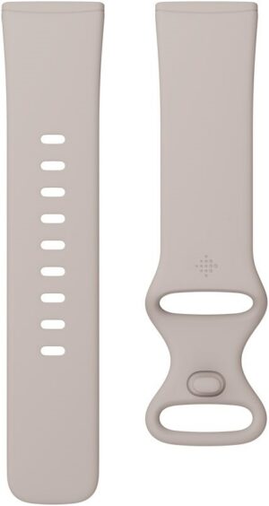 Fitbit Endlosarmband (S) für Versa 3/Sense lunar white