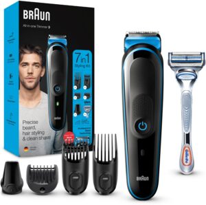 Braun MGK 3242 MultiGroomingKit Bartschneider schwarz/blau