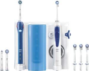 Oral-B OxyJet Munddusche + PRO 2 Zahn-/Mundpflege-Kombination blau