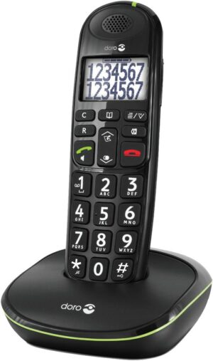 Doro PhoneEasy 110 Schnurlostelefon schwarz