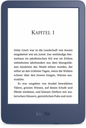 Amazon Kindle 6" (2022) (16GB) E-Book Reader mit Spezialangeboten blau