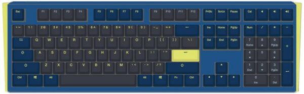 Ducky One 3 Daybreak MX-Silent-Red (DE) Gaming Tastatur blau