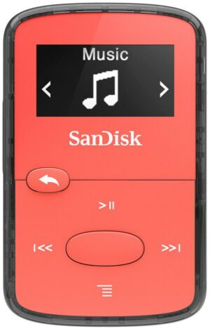 Sandisk Clip JAM (8GB) MP3-Player hellrot