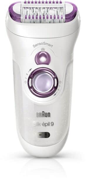 Braun 9-700 Silk-epil SensoSmart Epilierer weiß/lila