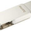 Hama Uni-C Rotate Pro USB-C 3.1 (256GB) Speicherstick silber