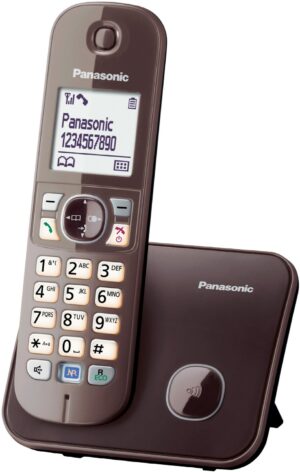 Panasonic KX-TG6811GA Schnurlostelefon mocca-braun