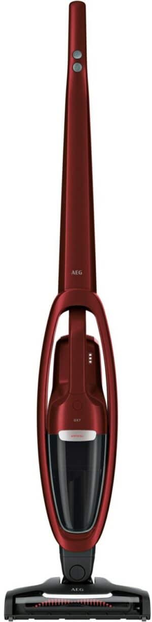 AEG QX7-ANIM Akku-Sauger mit Cyclone Technologie chili red metallic