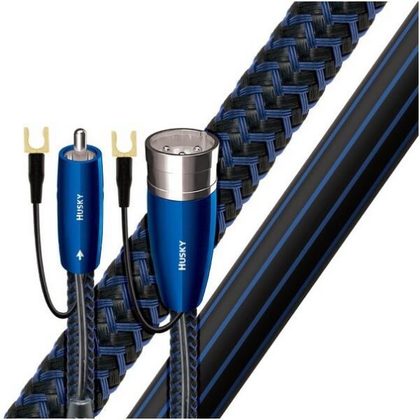 Audioquest Husky RCA (2m) Kabel schwarz/blau
