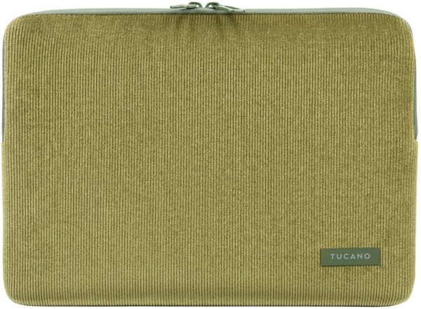 Tucano Velluto Sleeve für Notebook 12" / MacBook 13" grün