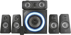 Trust GXT 658 Tytan 5.1 A/V-Lautsprechersystem mit Aktiv-Subwoofer