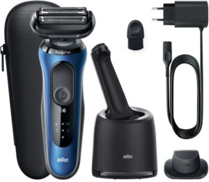 Braun 61-B7200CC Series 6 Rasierer schwarz/blau