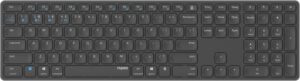 Rapoo E9800M (DE) Bluetooth Tastatur dunkelgrau