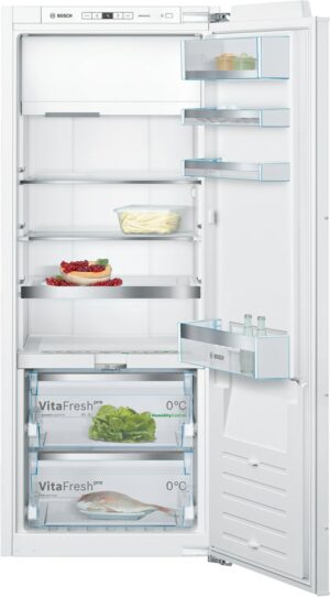 Bosch KIF52AFF0 Einbau-Kühlschrank mit Gefrierfach weiß / F