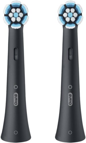 Oral-B EB iO Sanfte Reinigung (2er) Aufsteckbürste schwarz