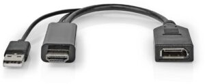 Nedis CCGP34300BK02 HDMI-Adapter schwarz