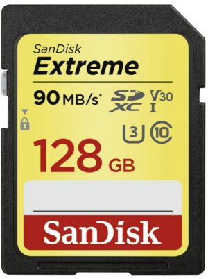 Sandisk SDXC Extreme U3 (128GB) Speicherkarte