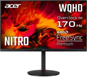 Acer Nitro XV322QUKVbmiiphzx 80 cm (32") Gaming Monitor schwarz / G
